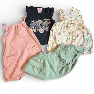 Summer Dress Rompers bundle - 12 Months | Beach Vacation Wear